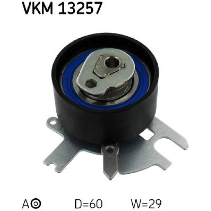 SKF VKM 13257 Spannrolle, Zahnriemen SKF VKM 13257 Spannrolle, Zahnriemen