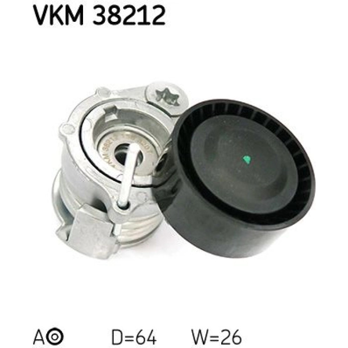 SKF VKM 38212 Spannrolle, Keilrippenriemen