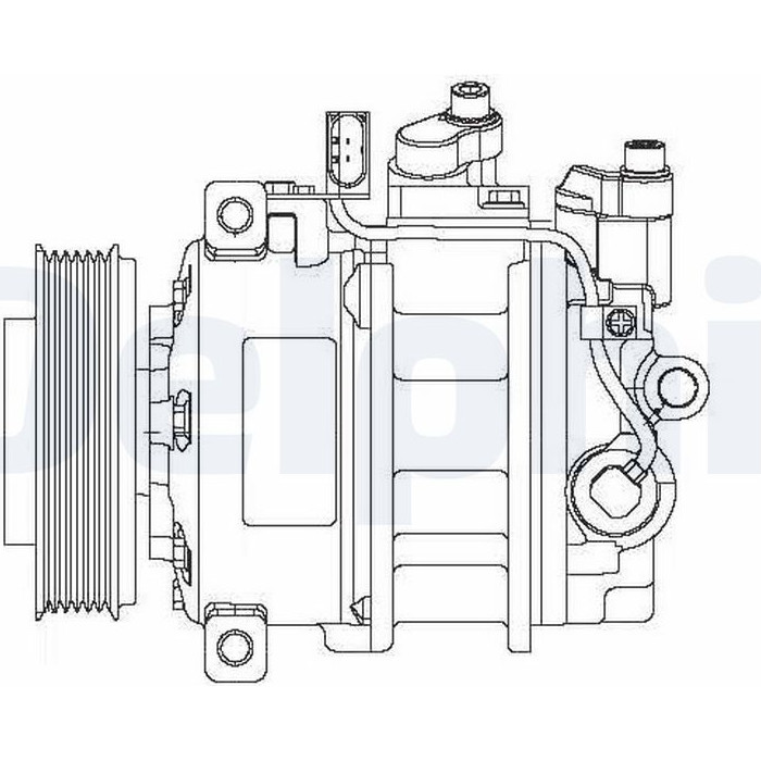 Delphi CS20475 Kompressor, Klimaanlage Delphi CS20475 Kompressor, Klimaanlage