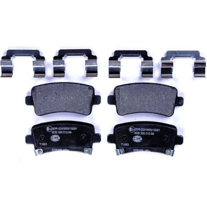 Hella Pagid 8DB 355 012-991 Bremsbelagsatz, Scheibenbremse Hella Pagid 8DB 355 012-991 Bremsbelagsatz, Scheibenbremse