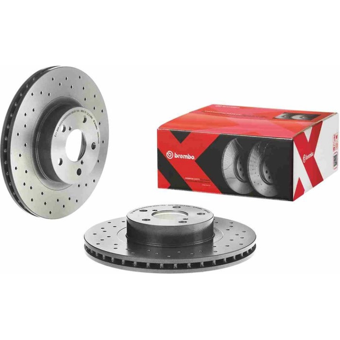 Brembo 09.5674.2X Bremsscheibe XTRA LINE