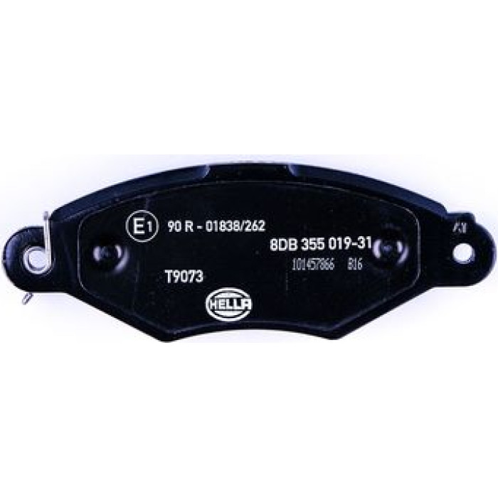 Hella 8DB 355 019-311 Bremsbelagsatz, Scheibenbremse Hella 8DB 355 019-311 Bremsbelagsatz, Scheibenbremse