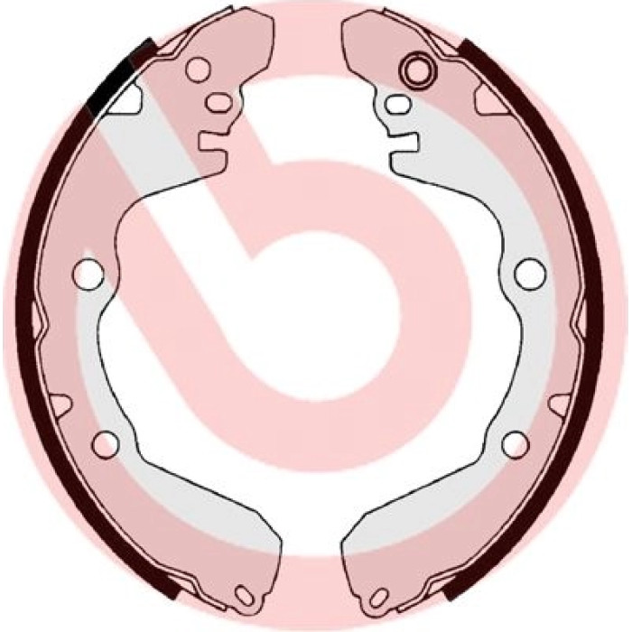 Brembo S 54 522 Bremsbackensatz ESSENTIAL LINE Brembo S 54 522 Bremsbackensatz ESSENTIAL LINE