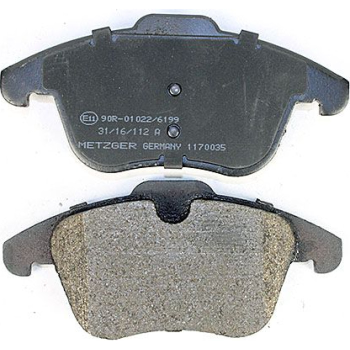 Metzger 1170035 Bremsbelagsatz, Scheibenbremse Metzger 1170035 Bremsbelagsatz, Scheibenbremse