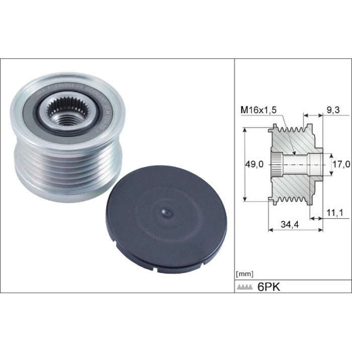 INA 535 0075 10 Generatorfreilauf INA 535 0075 10 Generatorfreilauf