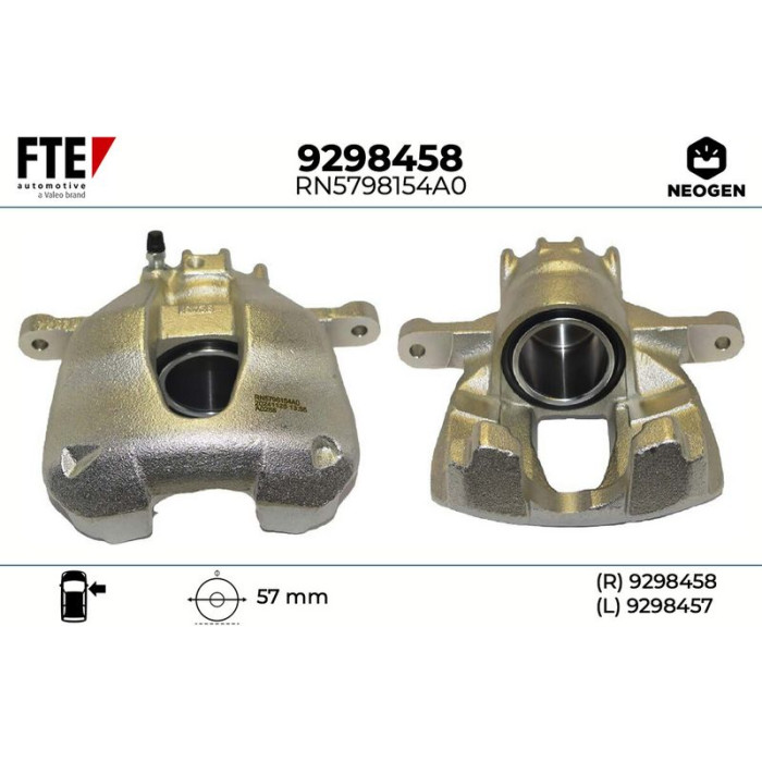 FTE 9298458 Bremssattel NEOGEN FTE 9298458 Bremssattel NEOGEN
