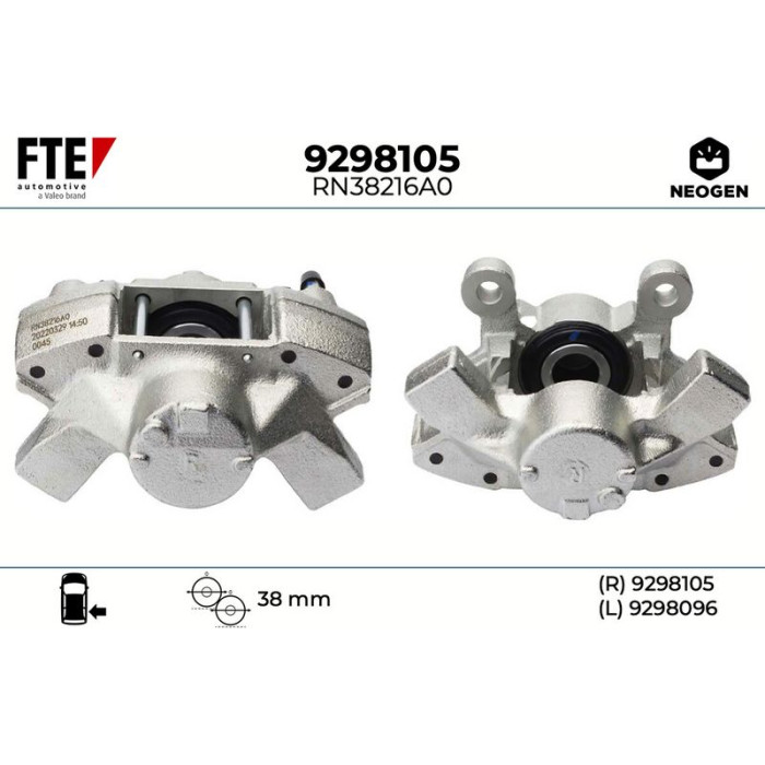 FTE 9298105 Bremssattel NEOGEN FTE 9298105 Bremssattel NEOGEN