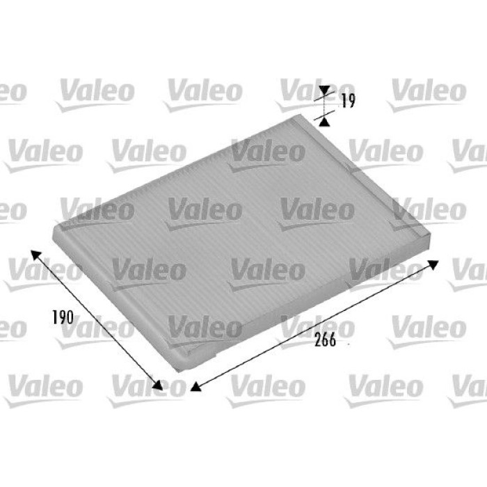 Valeo 698731 Filter, Innenraumluft ESSENTIAL
