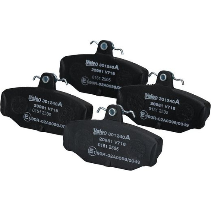 Valeo 301240A Bremsbelagsatz, Scheibenbremse EXPERT