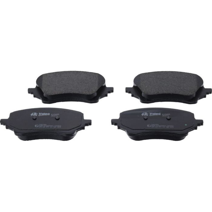 Valeo 610485 Bremsbelagsatz, Scheibenbremse E-PERFORMANCE