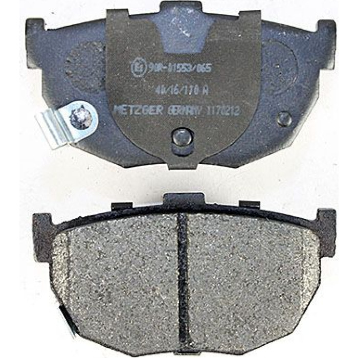 Metzger 1170212 Bremsbelagsatz, Scheibenbremse Metzger 1170212 Bremsbelagsatz, Scheibenbremse