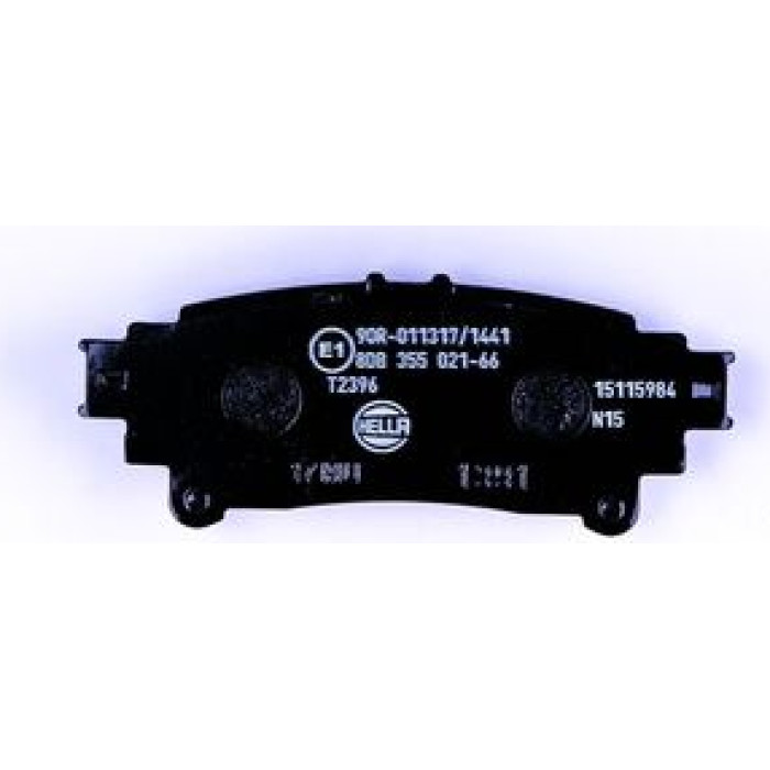 Hella 8DB 355 021-661 Bremsbelagsatz, Scheibenbremse Hella 8DB 355 021-661 Bremsbelagsatz, Scheibenbremse