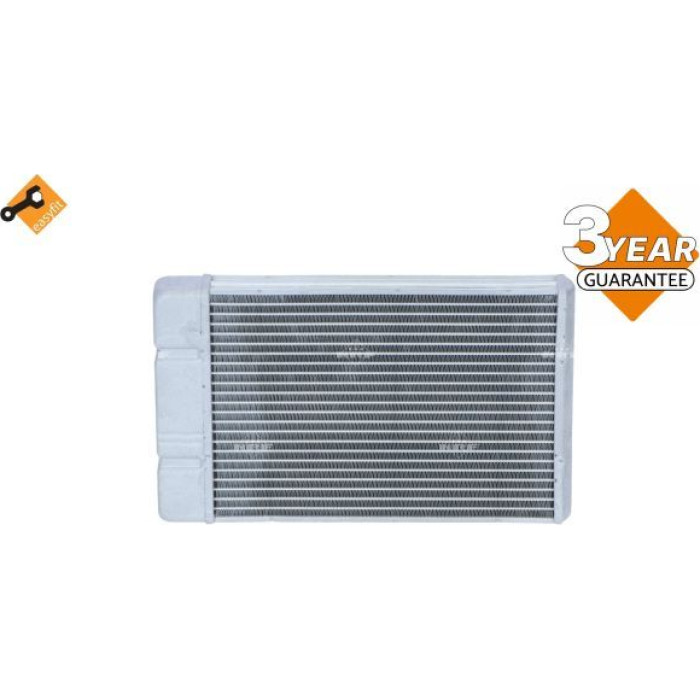 NRF 54367 Wärmetauscher, Innenraumheizung ohne Rohr EASY FIT