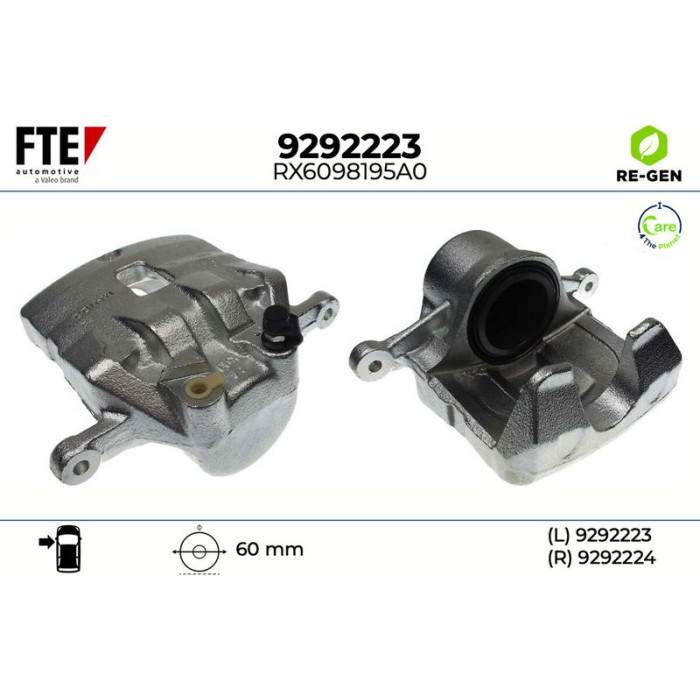 FTE 9292223 Bremssattel
