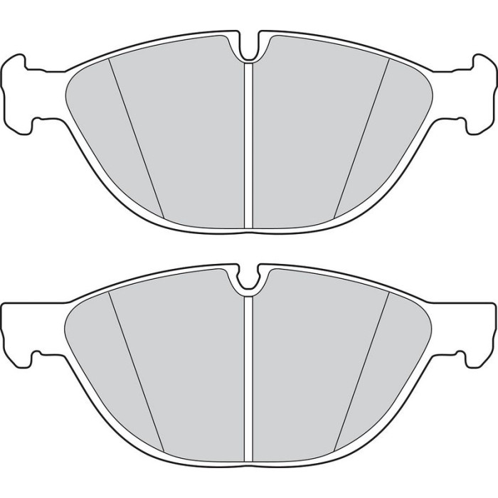Valeo 302809 Bremsbelagsatz, Scheibenbremse ESSENTIAL