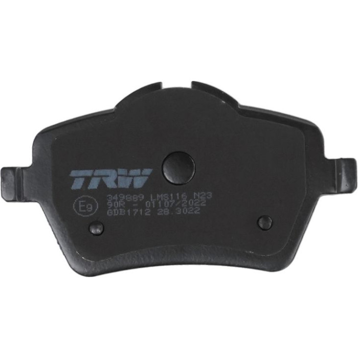 TRW GDB1712 Bremsbelagsatz, Scheibenbremse COTEC