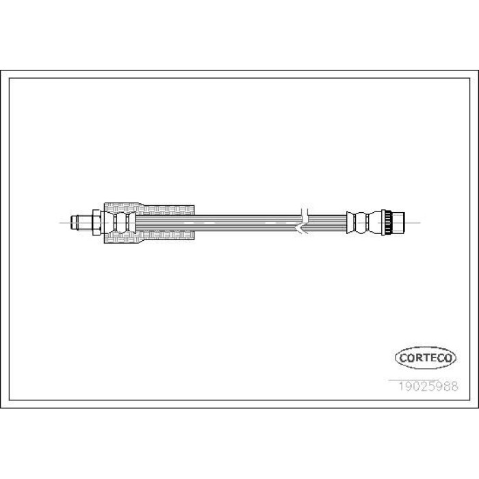 Corteco 19025988 Bremsschlauch
