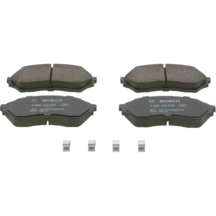 BOSCH 0 986 424 610 Bremsbelagsatz, Scheibenbremse BOSCH 0 986 424 610 Bremsbelagsatz, Scheibenbremse