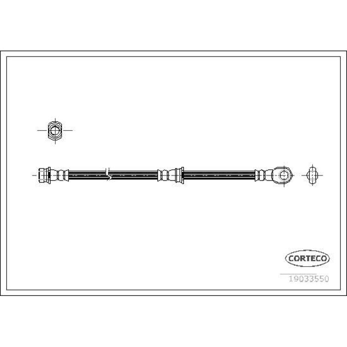 Corteco 19033550 Bremsschlauch