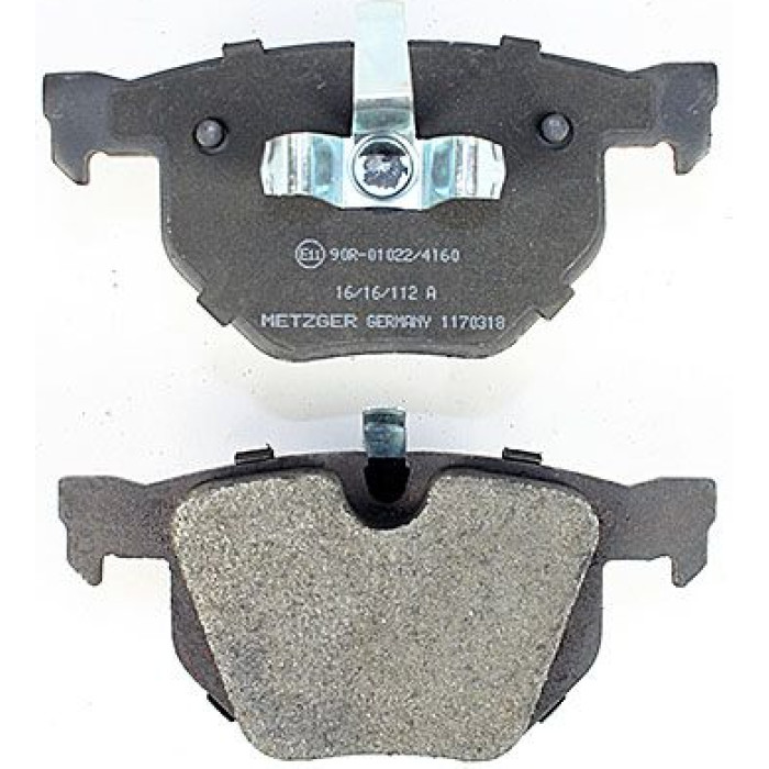 Metzger 1170318 Bremsbelagsatz, Scheibenbremse Metzger 1170318 Bremsbelagsatz, Scheibenbremse