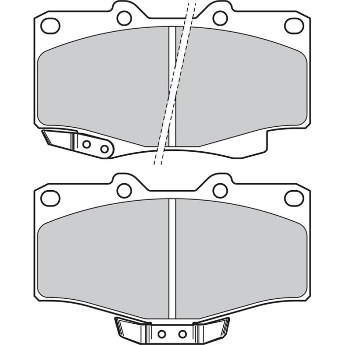 Valeo 598897 Bremsbelagsatz, Scheibenbremse Valeo 598897 Bremsbelagsatz, Scheibenbremse