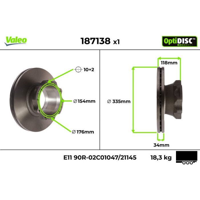 Bremsscheibe 187138