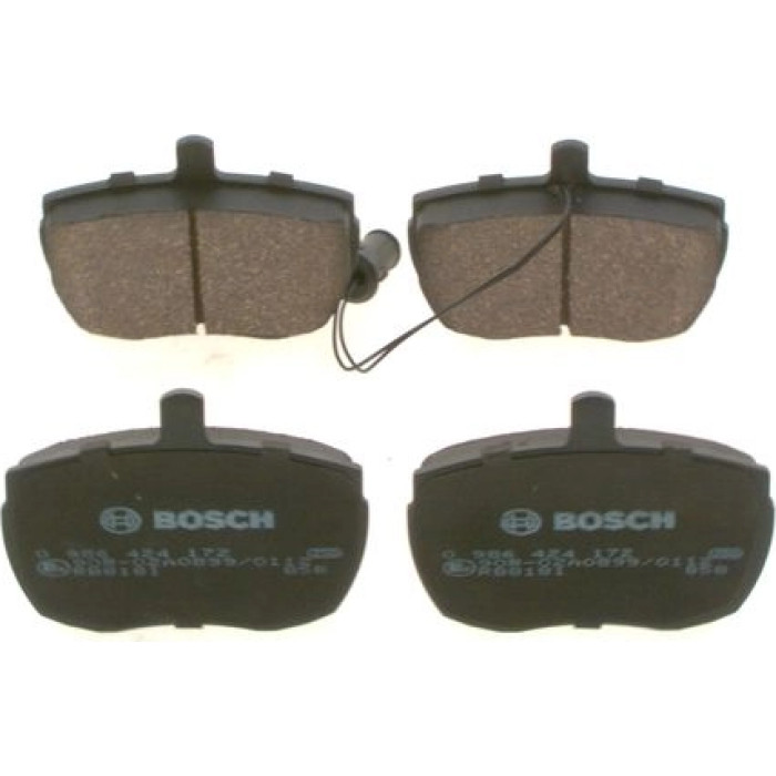 BOSCH 0 986 424 172 Bremsbelagsatz, Scheibenbremse