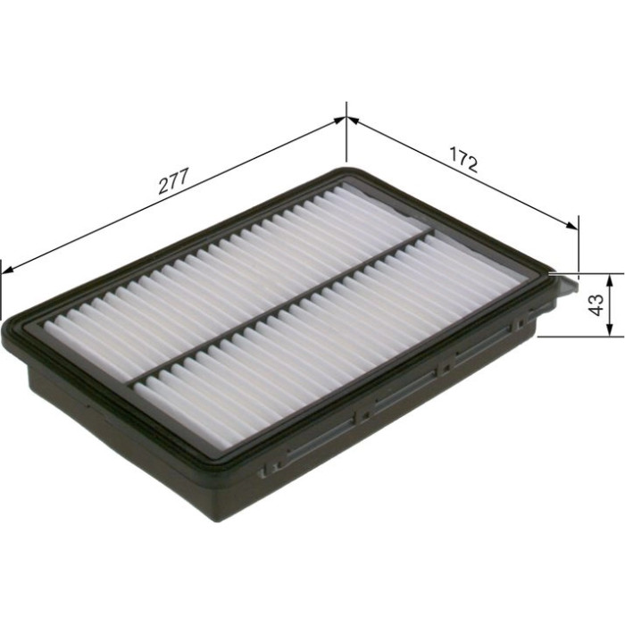 BOSCH F 026 400 617 Luftfilter BOSCH F 026 400 617 Luftfilter
