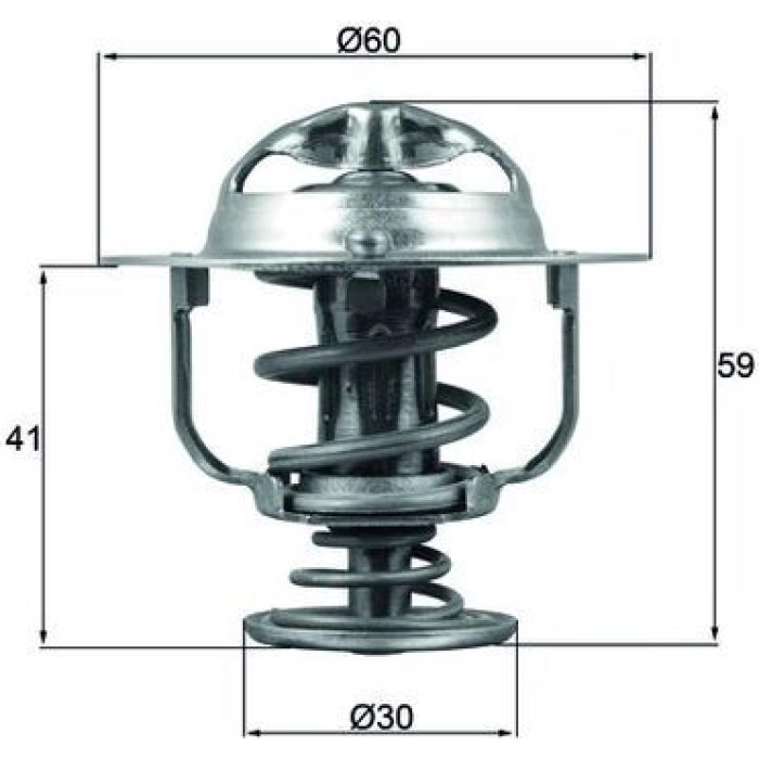 Thermostat, Kühlmittel TX 177 82D Thermostat, Kühlmittel TX 177 82D