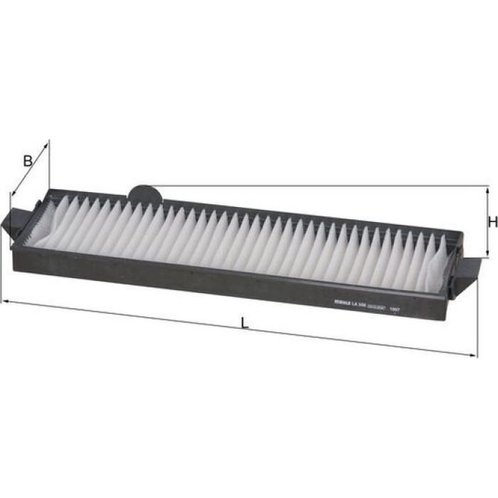 Knecht LA 506 Filter, Innenraumluft Knecht LA 506 Filter, Innenraumluft