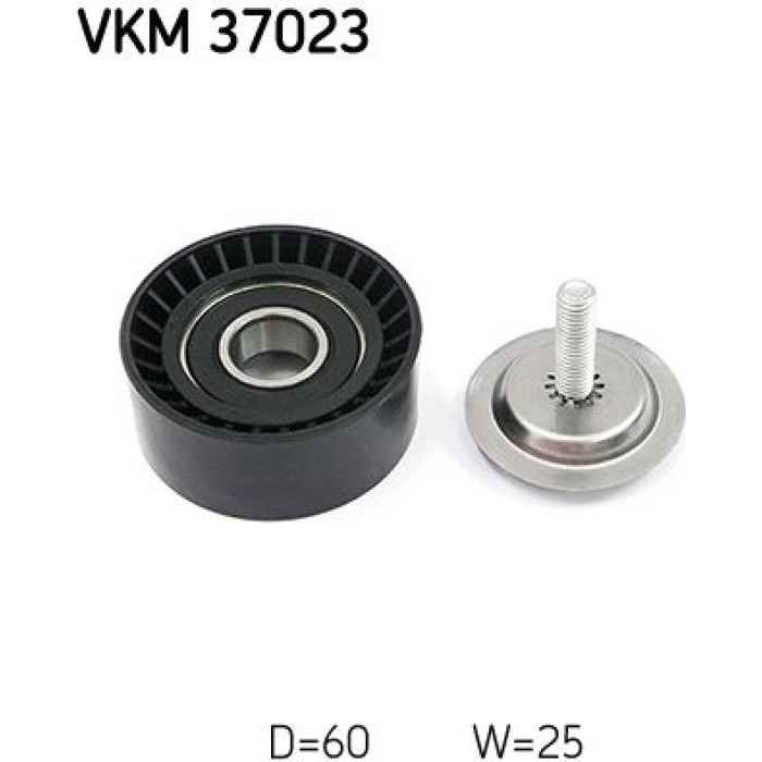 SKF VKM 37023 Umlenkrolle/Führungsrolle, Keilrippenriemen