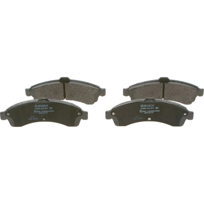 BOSCH 0 986 494 854 Bremsbelagsatz, Scheibenbremse BOSCH 0 986 494 854 Bremsbelagsatz, Scheibenbremse