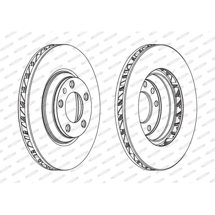 Ferodo DDF1408LC-1 Bremsscheibe PREMIER Ferodo DDF1408LC-1 Bremsscheibe PREMIER