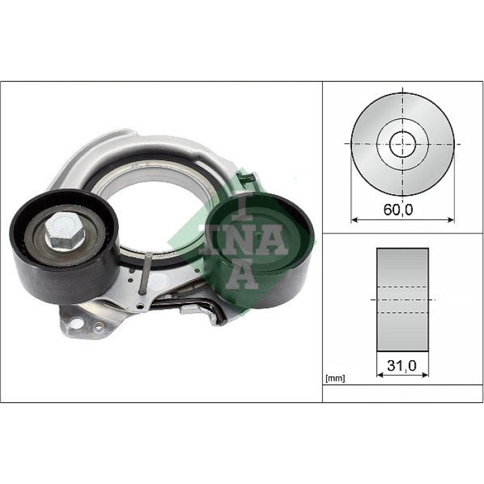 INA 534 0934 10 Riemenspanner, Keilrippenriemen INA 534 0934 10 Riemenspanner, Keilrippenriemen