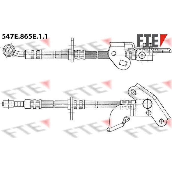 FTE 9240980 Bremsschlauch FTE 9240980 Bremsschlauch