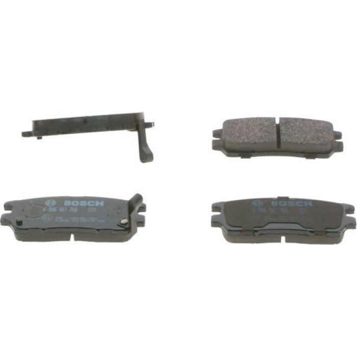BOSCH 0 986 461 768 Bremsbelagsatz, Scheibenbremse BOSCH 0 986 461 768 Bremsbelagsatz, Scheibenbremse