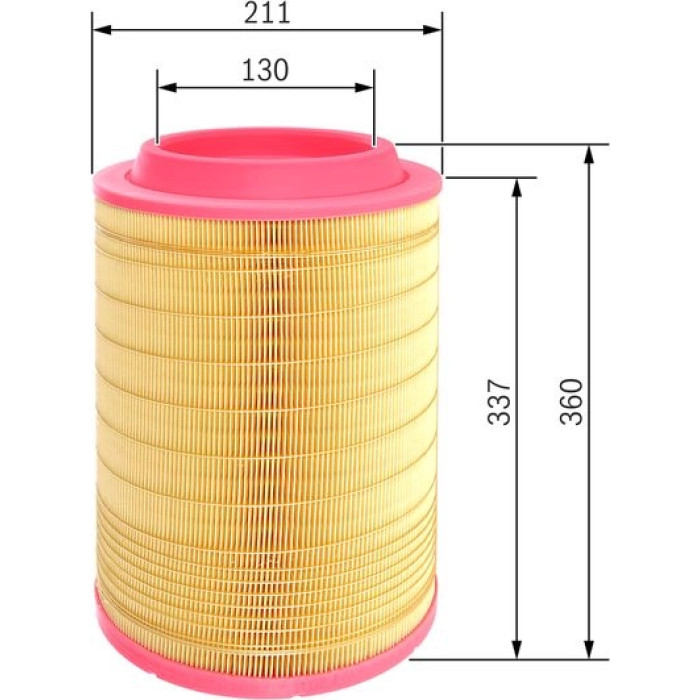 BOSCH F 026 400 245 Luftfilter BOSCH F 026 400 245 Luftfilter