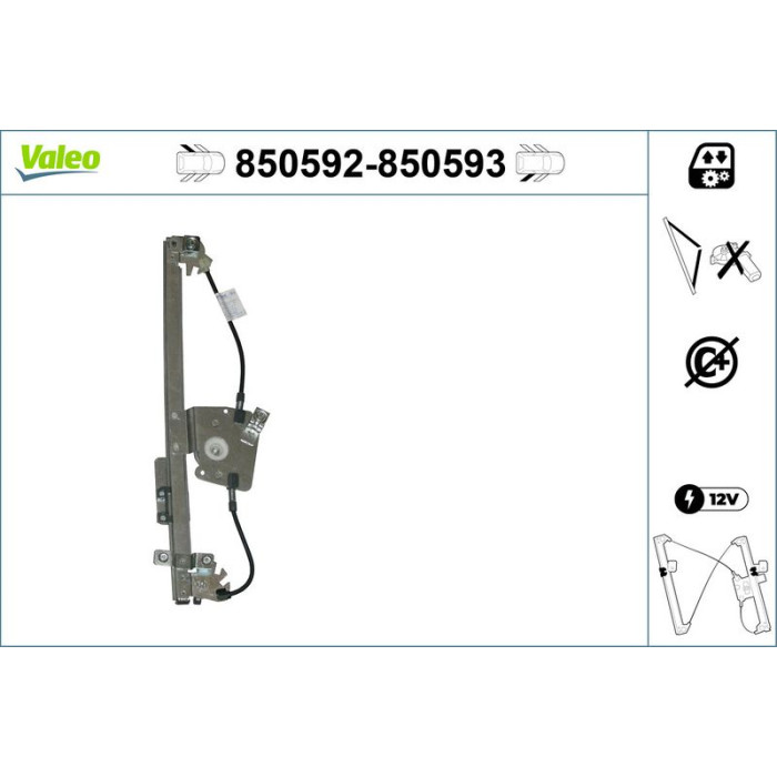Valeo 850592 Fensterheber Valeo 850592 Fensterheber