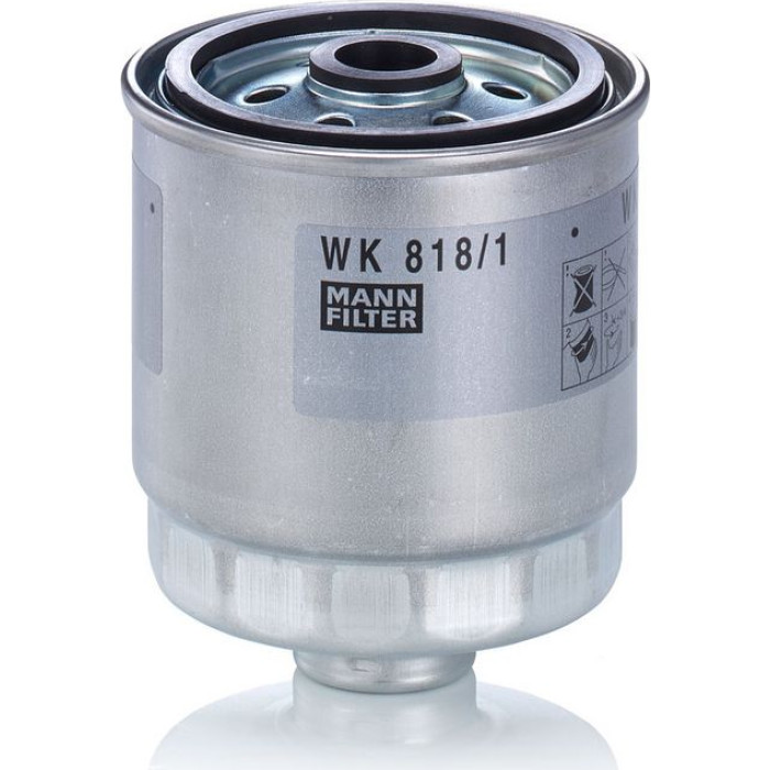 Mann-Filter WK 818/1 Kraftstofffilter Mann-Filter WK 818/1 Kraftstofffilter
