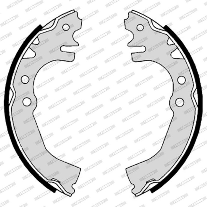 Ferodo FSB570 Bremsbackensatz PREMIER Ferodo FSB570 Bremsbackensatz PREMIER
