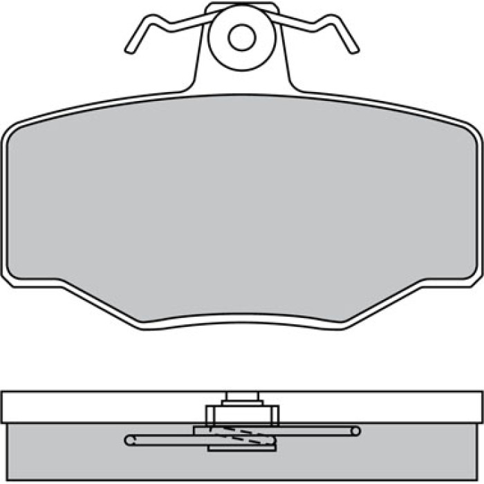 Metzger 1170076 Bremsbelagsatz, Scheibenbremse Metzger 1170076 Bremsbelagsatz, Scheibenbremse