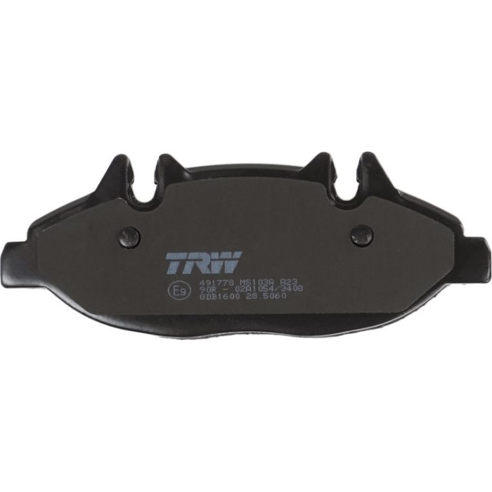 TRW GDB1600 Bremsbelagsatz, Scheibenbremse COTEC TRW GDB1600 Bremsbelagsatz, Scheibenbremse COTEC