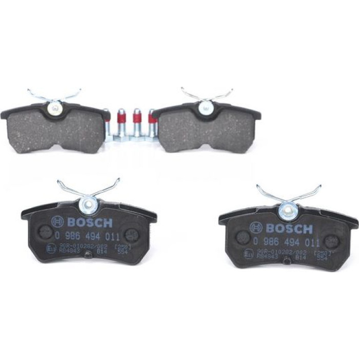 BOSCH 0 986 494 011 Bremsbelagsatz, Scheibenbremse BOSCH 0 986 494 011 Bremsbelagsatz, Scheibenbremse