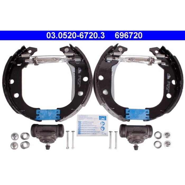 ATE 03.0520-6720.3 Bremsbackensatz Original TopKit ATE 03.0520-6720.3 Bremsbackensatz Original TopKit