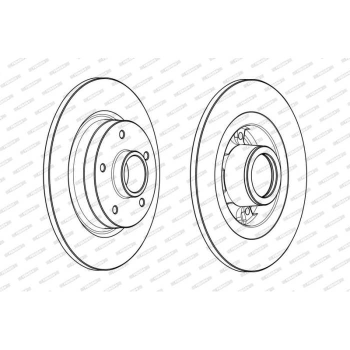 Ferodo DDF1731-1 Bremsscheibe PREMIER