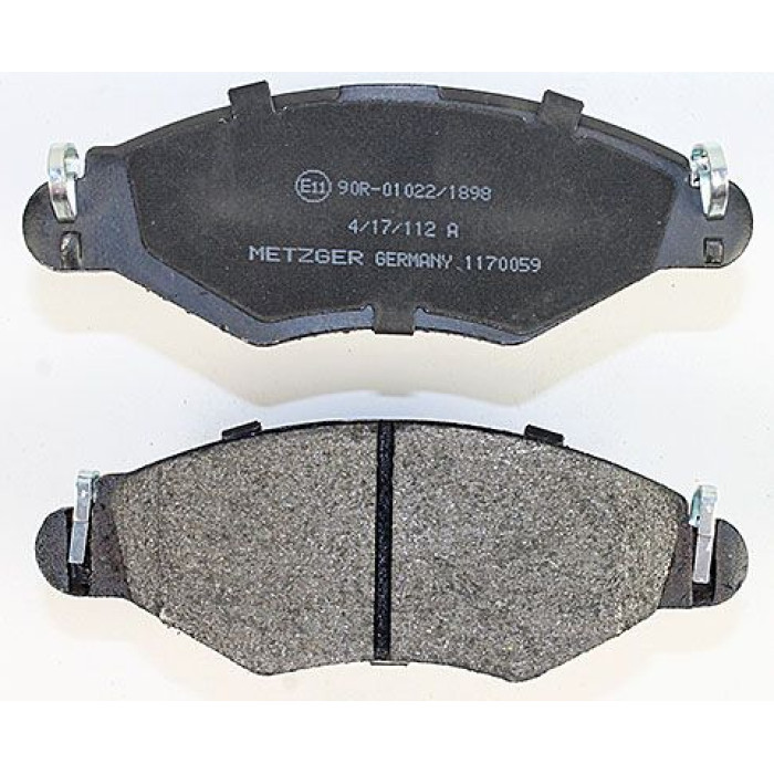 Metzger 1170059 Bremsbelagsatz, Scheibenbremse Metzger 1170059 Bremsbelagsatz, Scheibenbremse