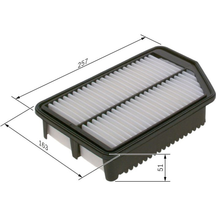 BOSCH F 026 400 481 Luftfilter BOSCH F 026 400 481 Luftfilter
