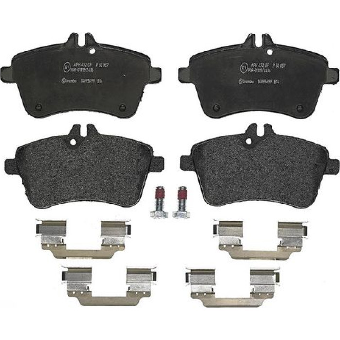 Brembo P 50 057 Bremsbelagsatz, Scheibenbremse PRIME LINE Brembo P 50 057 Bremsbelagsatz, Scheibenbremse PRIME LINE