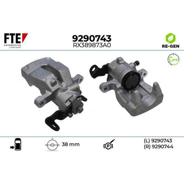 FTE 9290743 Bremssattel