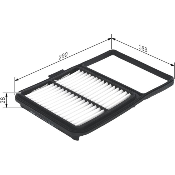 BOSCH F 026 400 170 Luftfilter